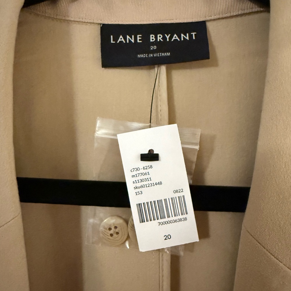 Lane Bryant Tan Blazer - Picture 2 of 5